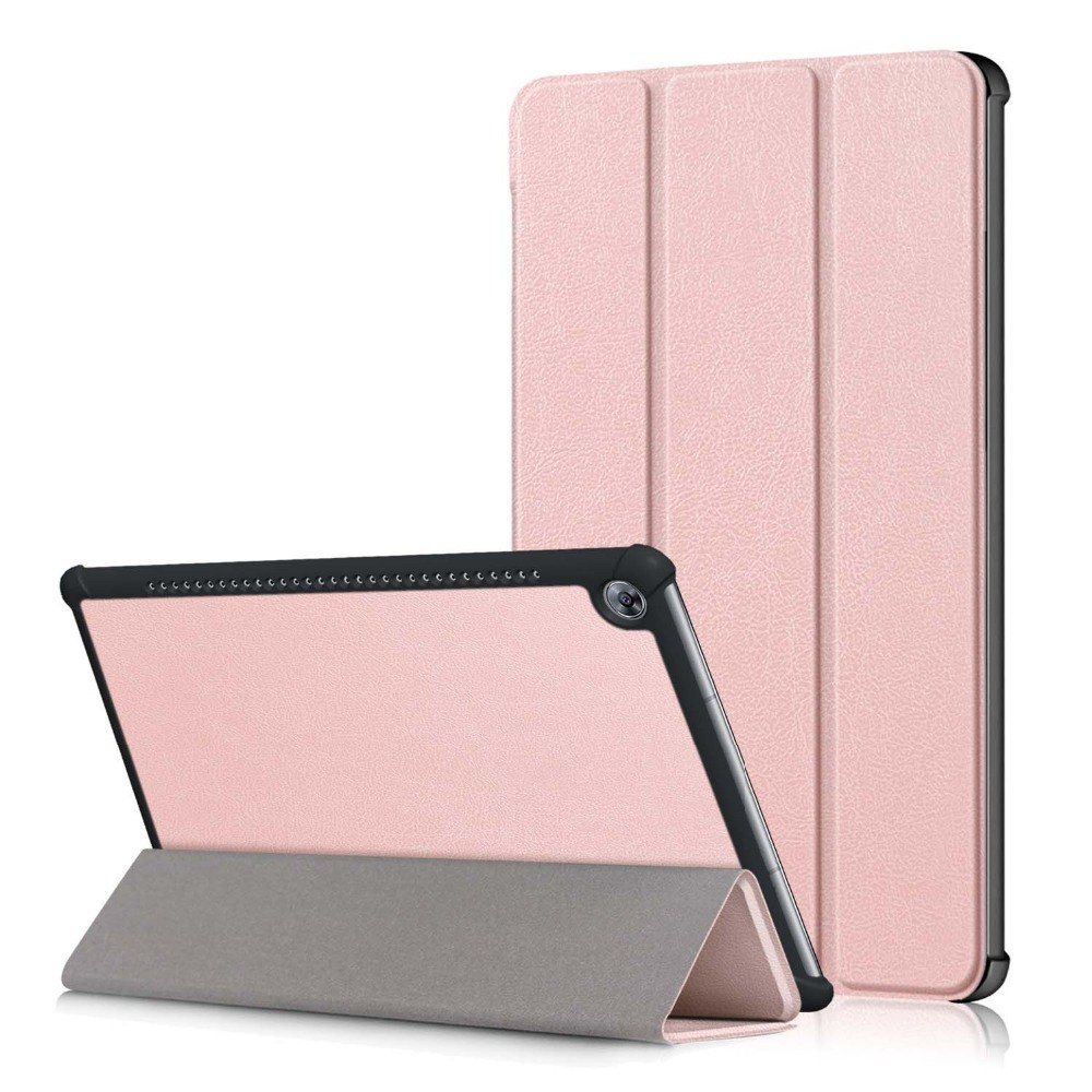 Case Huawei MediaPad M5 Pro 10.8 นิ้ว #เคสฝาพับหนัง PU แบบพับ 3 พับ Tri-fold Stand Flip Leather Case