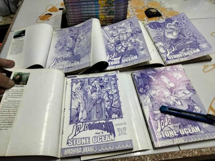 JoJo ล่าข้ามศตวรรษ ภาค 6 - STONE OCEAN (ภาคนี้ 17 เล่มจบ) แต่มีแค่ 16 เล่ม ขาดเล่มที่ 11 **สินค้าหมด**