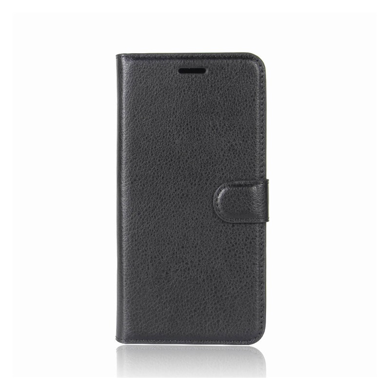 เคส Huawei Y3 (2017) #เคสแบบกระเป๋าสตางค์หนัง PU ผิวลิ้นจี่ สีสันสวยงามทันสมัย