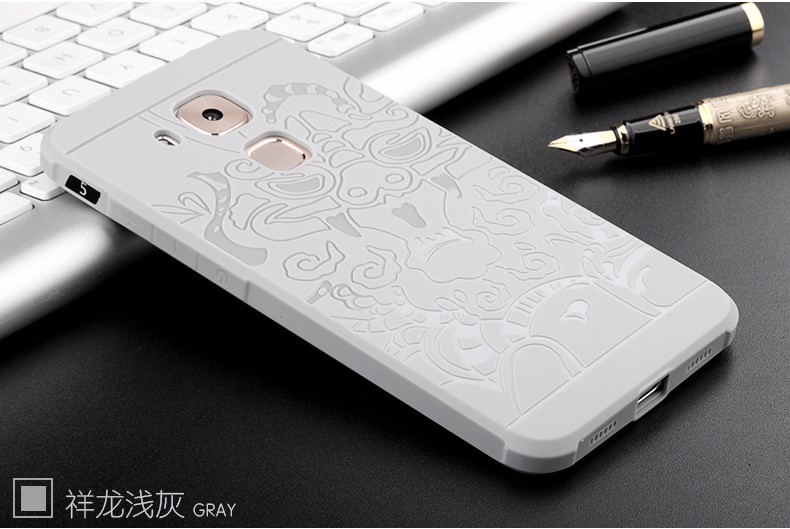 เคส Huawei Nova Plus #เคสฝาหลัง TPU มังกรรูปมงคล Auspicious Dragon Pattern Drop-proof Imprint