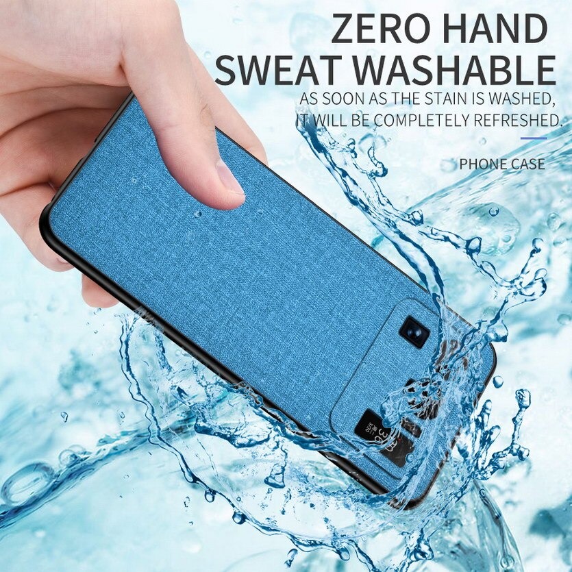 เคส Xiaomi Mi 11 Ultra #ฝาหลังเคลือบผิวผ้า Matte Cloth PU + PC + TPU Hybrid
