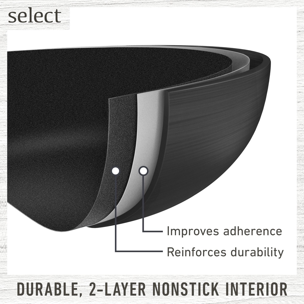 (Calphalon) Hard-Anodized Nonstick 10-Inch Fry Pan with Cover คาลฟาลอน กระทะ 10 นิ้ว กระทะเคลือบพร้อมฝาปิด