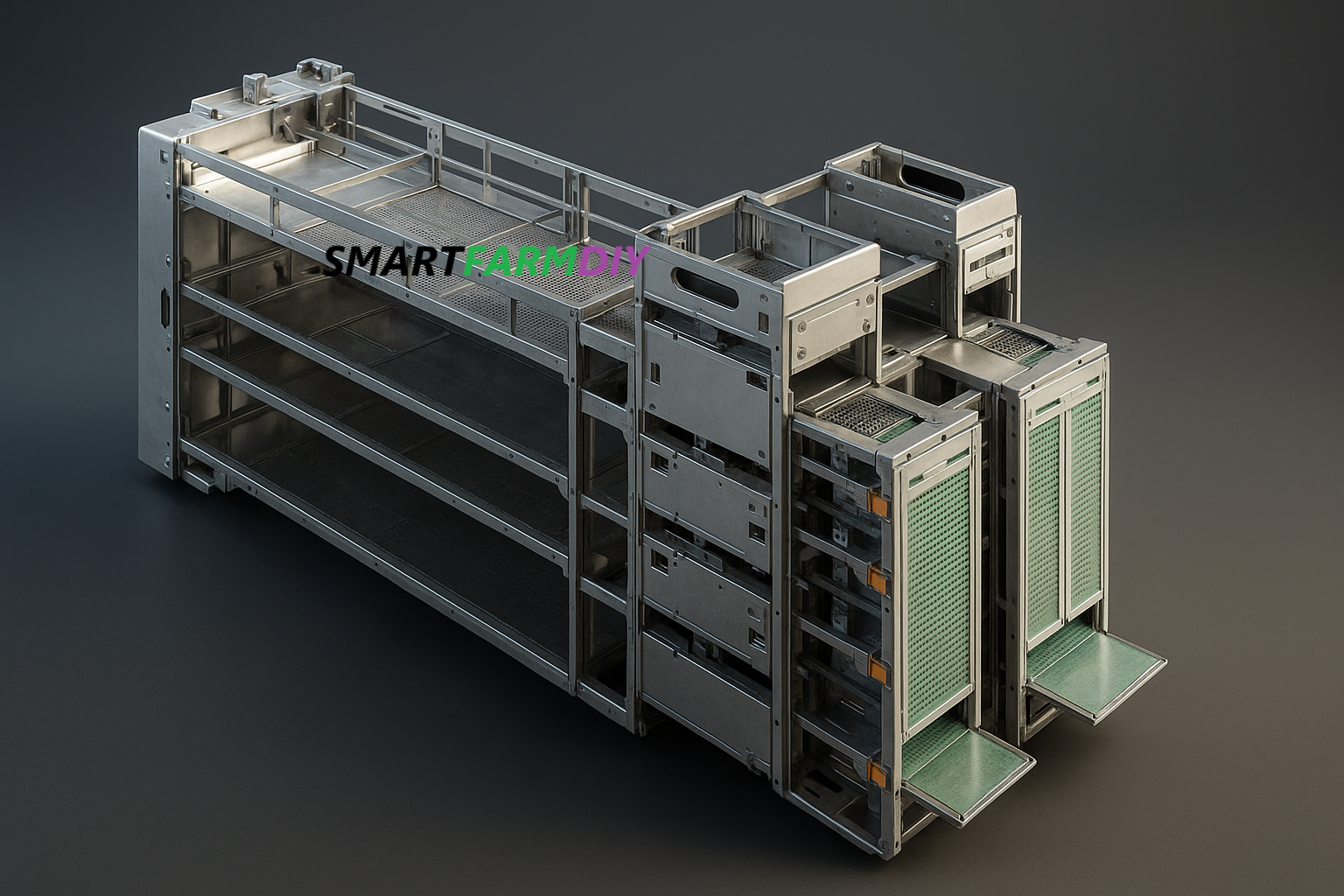 รับออกแบบผังฟาร์มกรงไก่ไข่ Future Farming (AI Generative Farming)