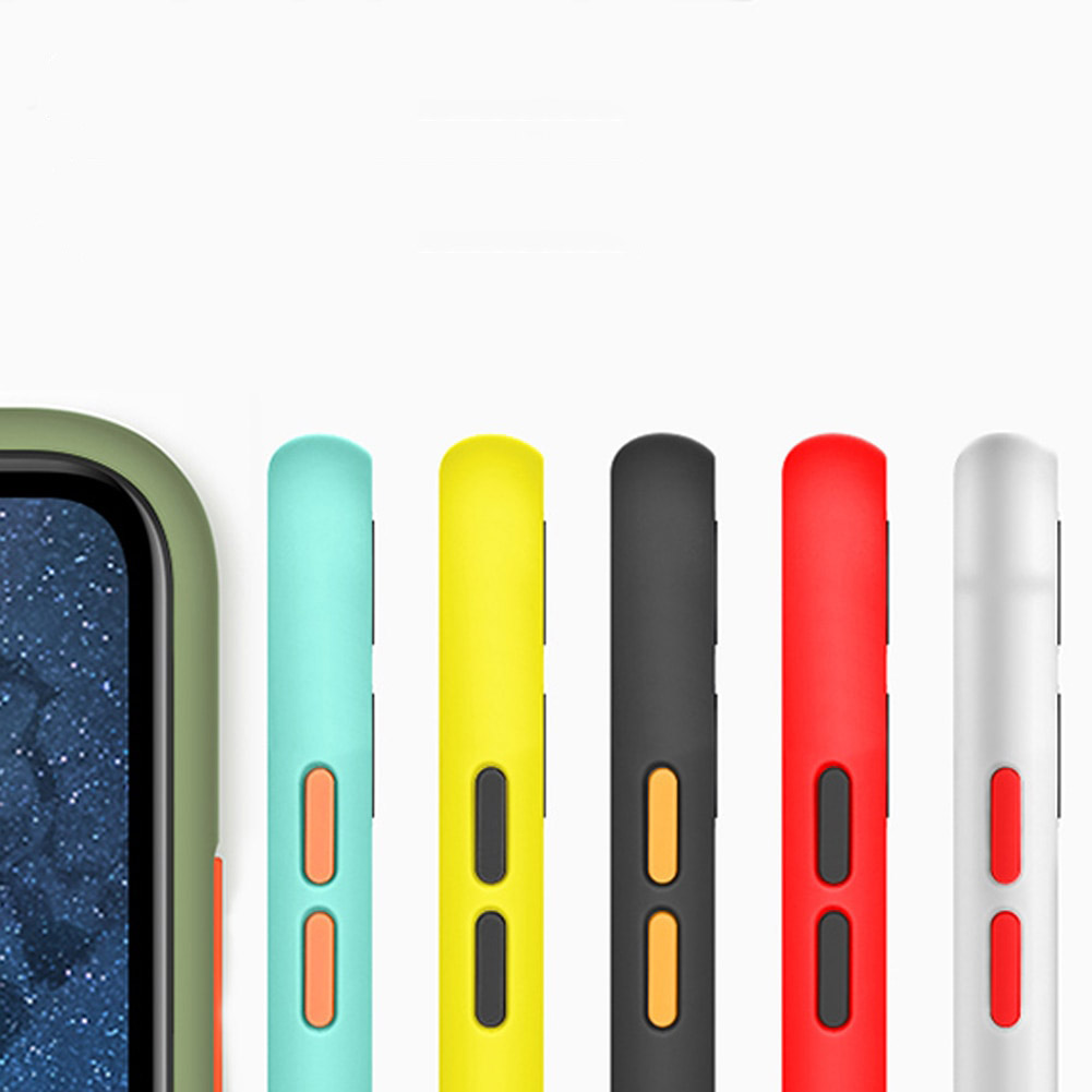 Case Huawei P40 Pro #เคสฝาหลังซิลิโคนโปร่งแสงขอบนิ่ม Frosted Translucent Silicone Case