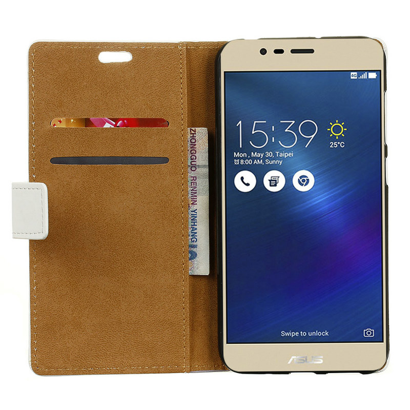 Case Asus Zenfone 3 Max ZC553KL #เคสหนังฝาพับ สไตล์กระเป๋าสตางค์พิมพ์ลาย Patterned Wallet Leather Cover