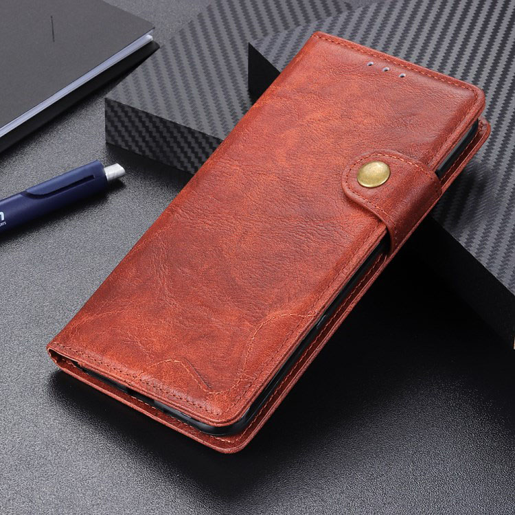Case Huawei Y9 Prime 2019 #เคสฝาพับหนัง PU ผิวหนังม้า S-shape Crazy Horse Texture Wallet Leather