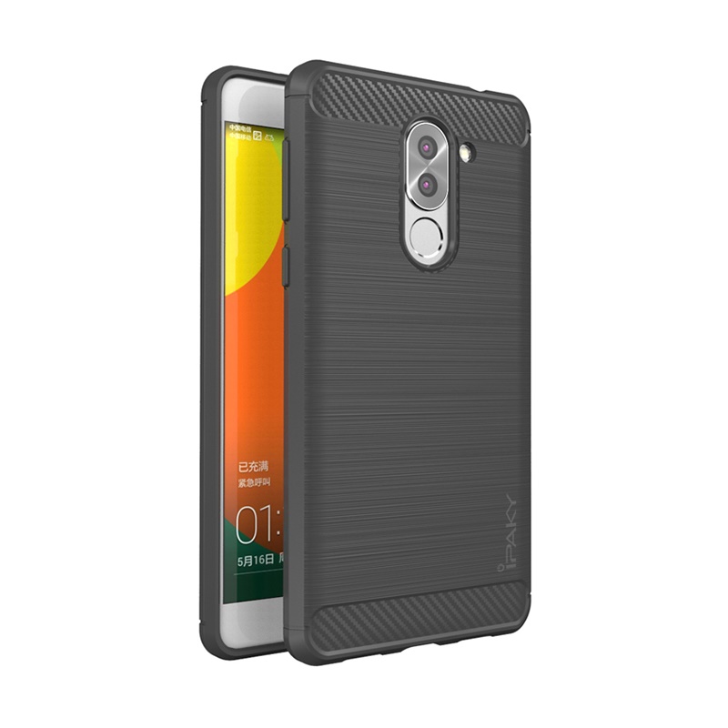 Case Huawei GR5 2017เคสฝาหลัง IPAKY Brushed TPU Phone Cover Casing