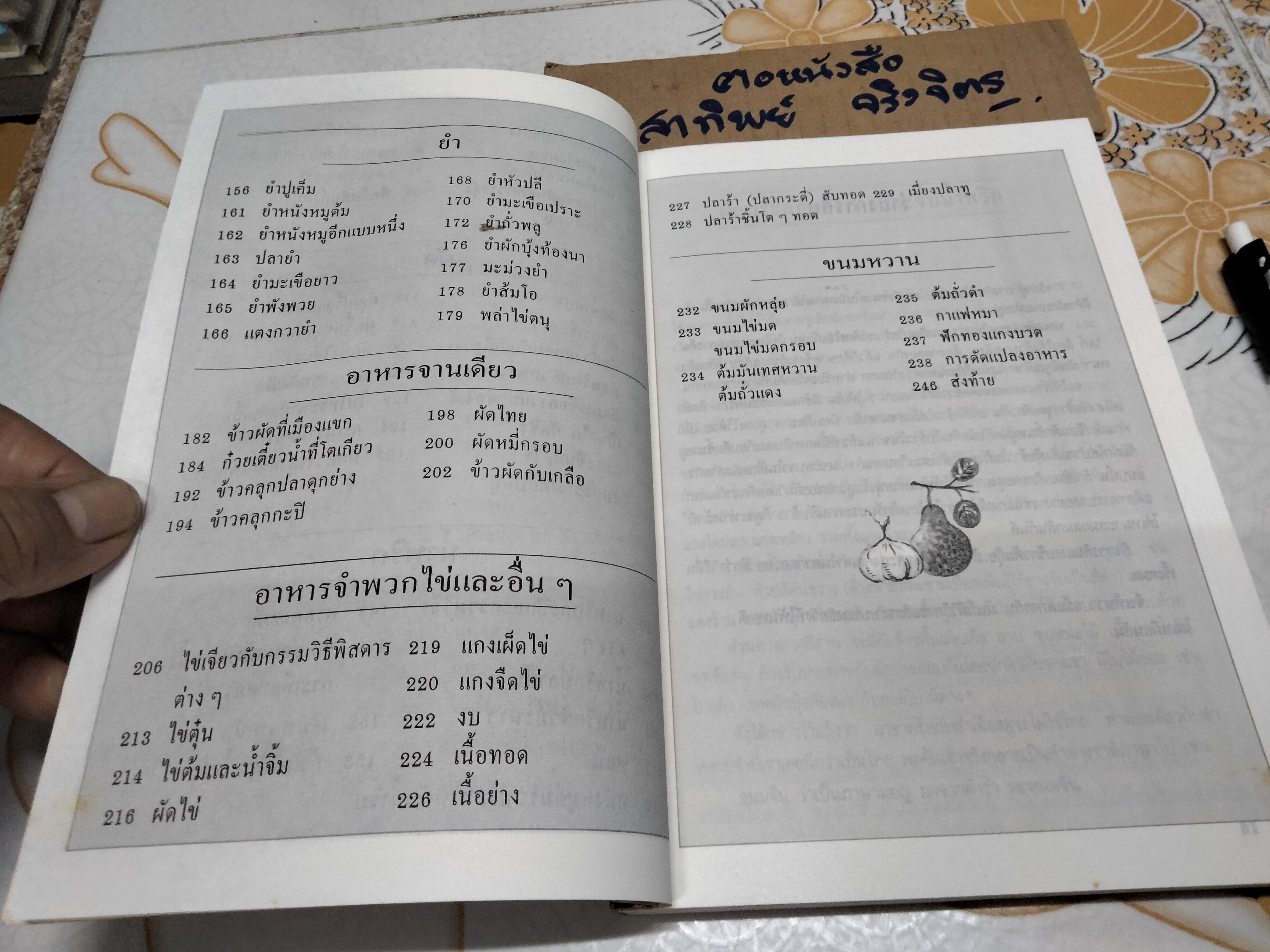 อาหารรสวิเศษตำรับดั้งเดิม โดย ประยูร อุลุชาฎะ **สินค้าหมด**