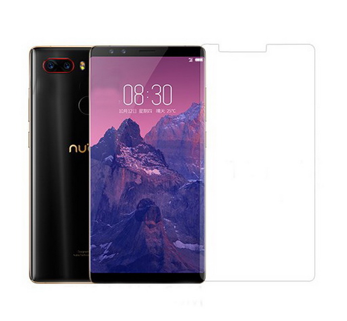 ฟิล์มกระจก nubia Z17S หนา 0.3 mm ป้องกันหน้าจอ (ขอบโค้ง)ไม่เต็มจอ