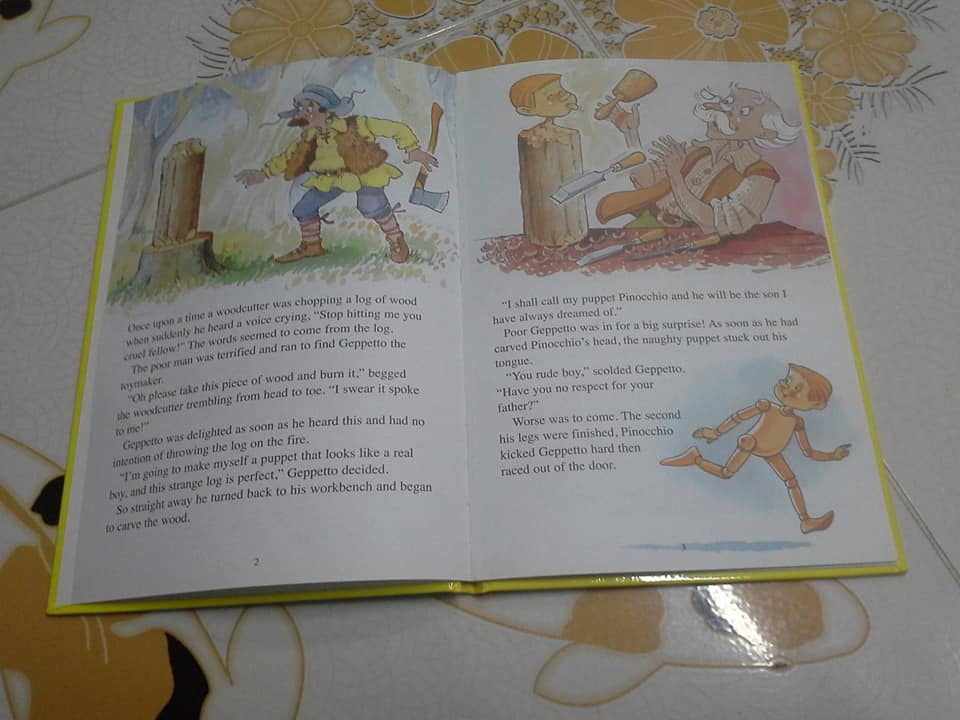 Classic Fairy Tales เรื่อง The Adventures of Pinocchio (ปกแข็ง ภาษาอังกฤษ)