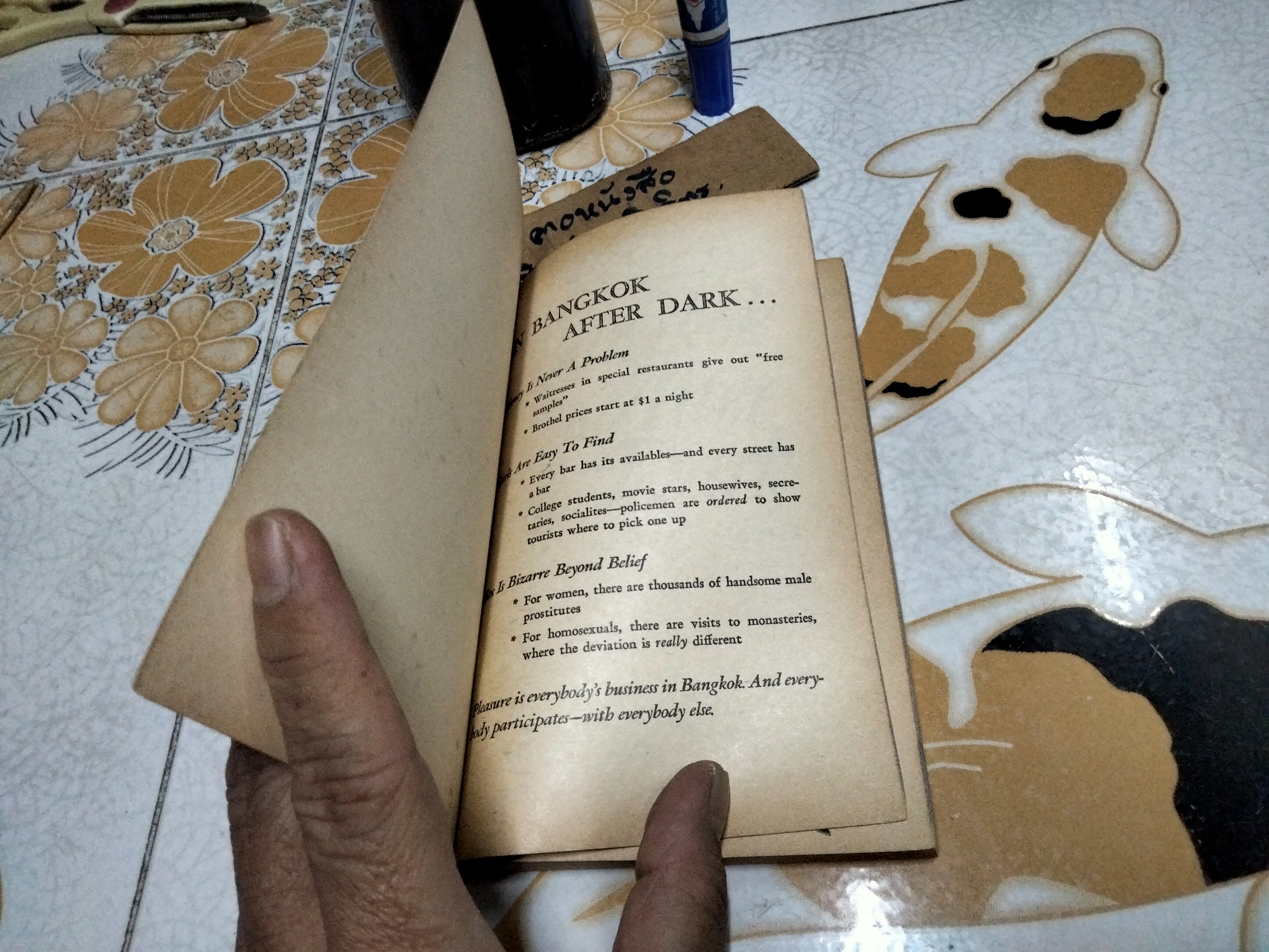 Bangkok After Dark by Andrew Harris, 1968