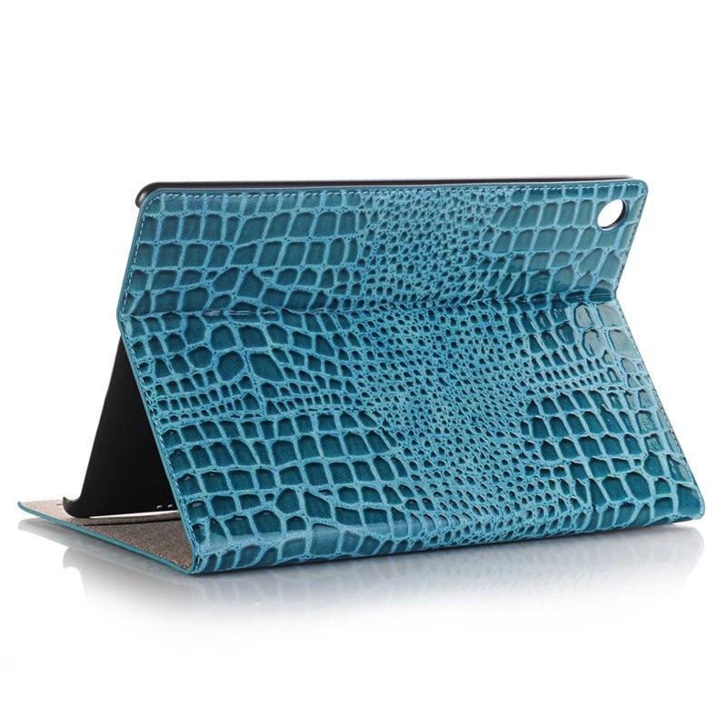 Case Huawei MediaPad M5 Pro 10.8 นิ้ว #เคสฝาพับแบบกระเป๋าสตางค์ลายผิวหนังจระเข้ Crocodile Texture