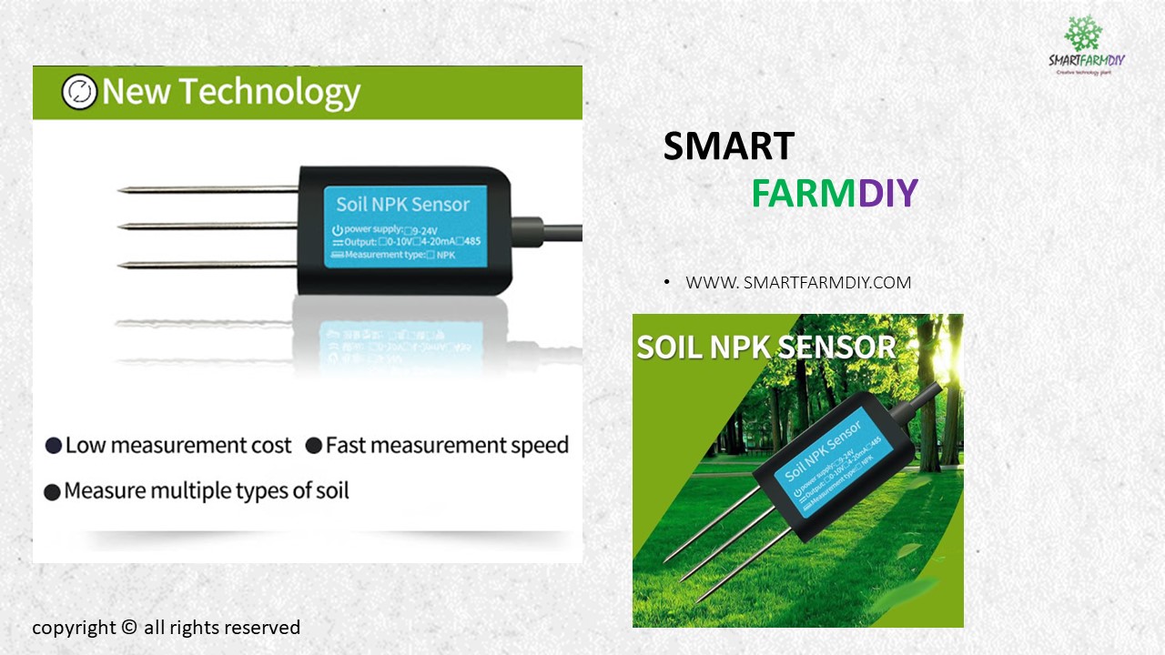 NPK sensor MODBUS RTU485