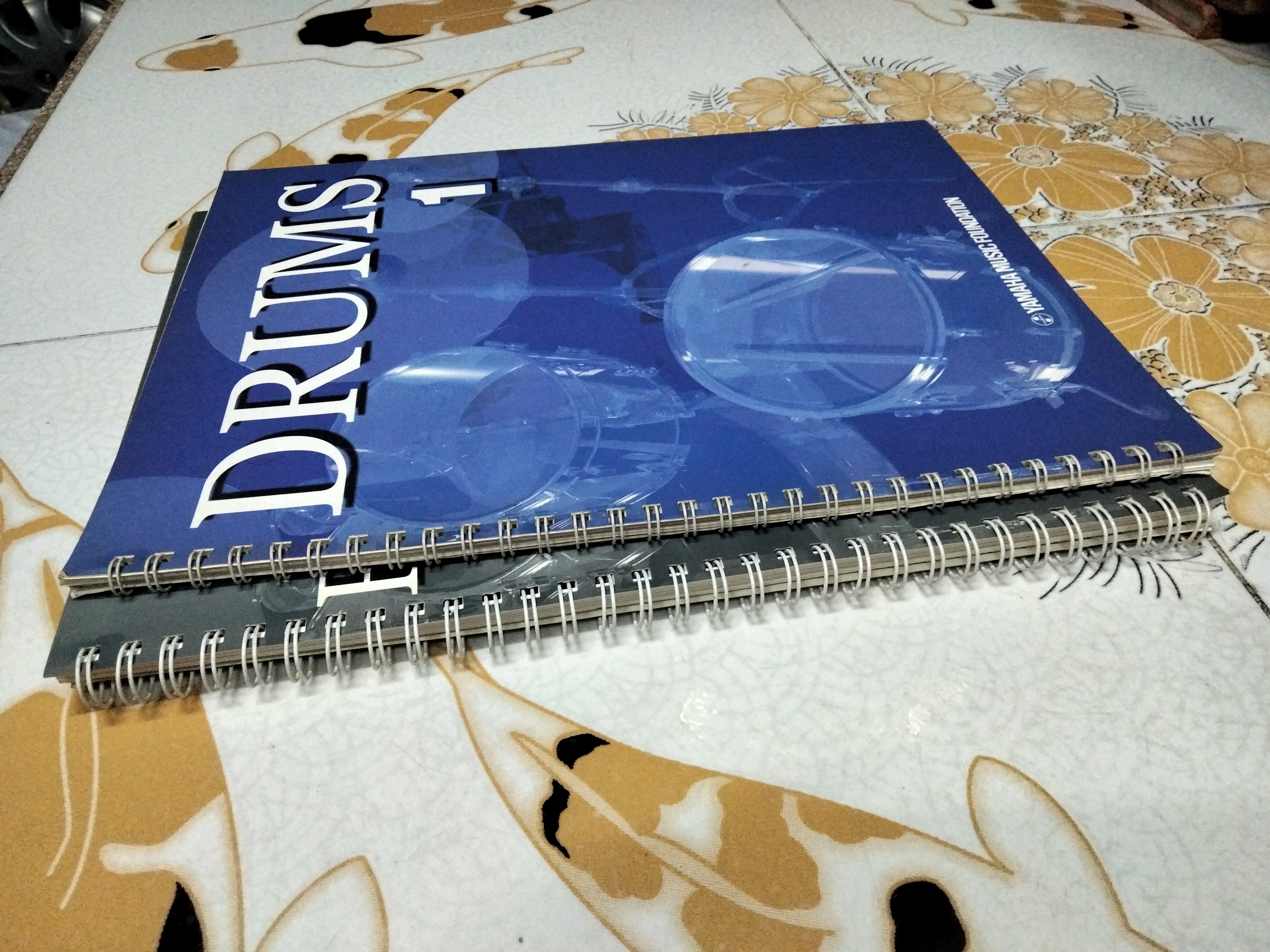 หนังสือเรียนตีกลอง YAMAHA MUSIC FOUNDATION (ขายรวม 2 เล่ม) DRUM FUNDAMENTALS + DRUMS 1 **สินค้าหมด**