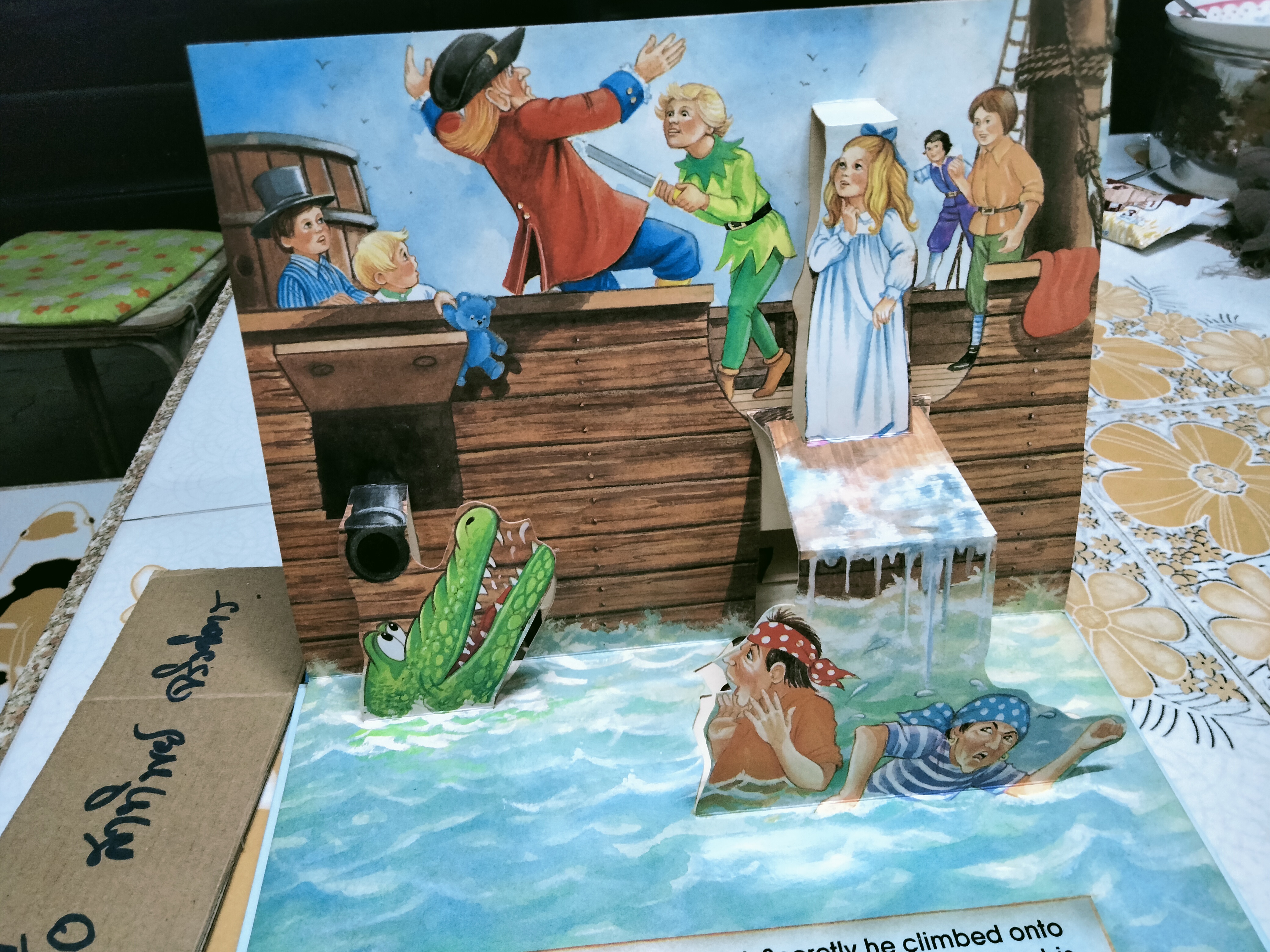 Peter Pan : POP-UP picture story หนังสือนิทาน Pop-Up ฉบับภาษาอังกฤษ