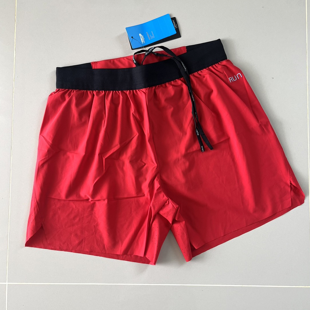 กางเกงวิ่ง 5" สำหรับวิ่งมาราธอน ออกกำลังกายผ้าน้ำหนักเบา ระบายอากาศดีแห้งไว (F45)