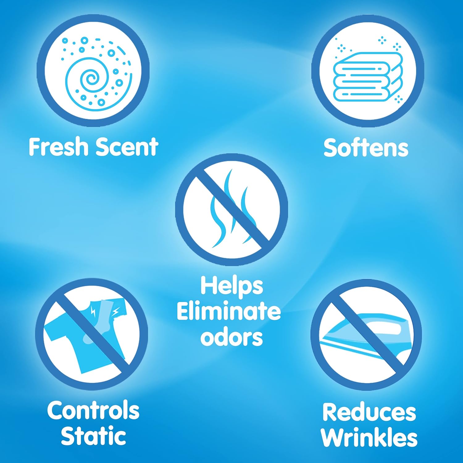 Snuggle® Fabric Softener Dryer Sheets Super Fresh Spring Burst 200 Sheets แผ่นอบผ้า กลิ่นสปริงเบิร์ส