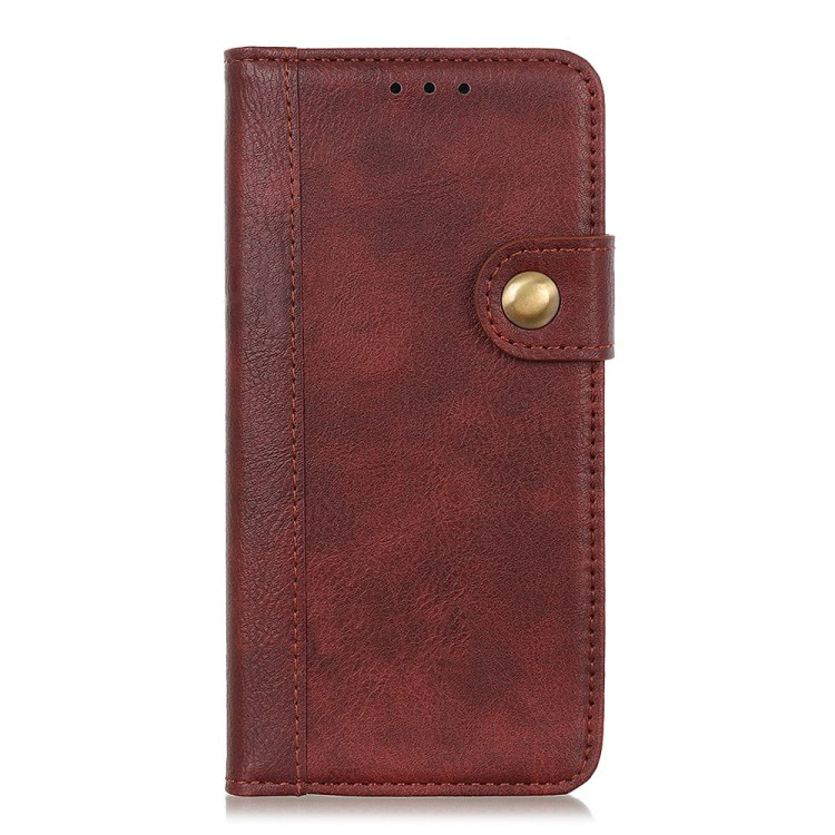 Case Samsung Galaxy A51 #เคสฝาพับแบบกระเป๋าสตางค์ผิวลิ้นจี่ Litchi Skin Design Leather Wallet Case
