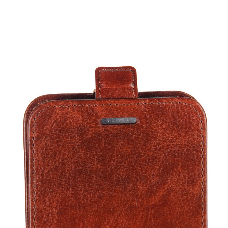 เคส OPPO A93 #เคสฝาพับหนัง PU Crazy Horse แนวตั้ง พร้อมช่องเสียบการ์ด