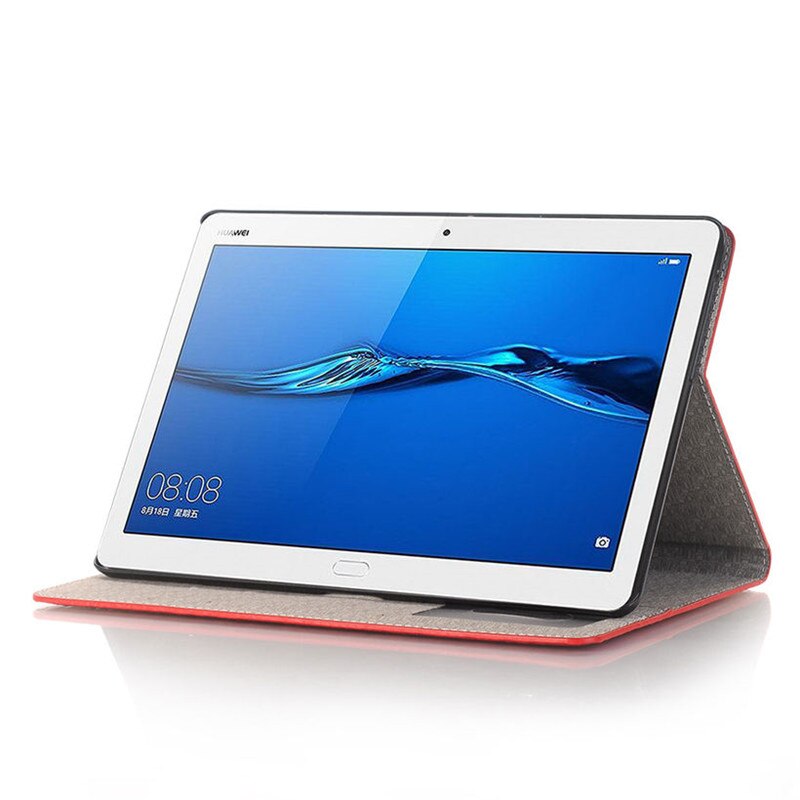 Case Huawei MediaPad T3 10 #เคสฝาพับแบบกระเป๋าสตางค์ลายผิวหนังจระเข้ Crocodile Texture