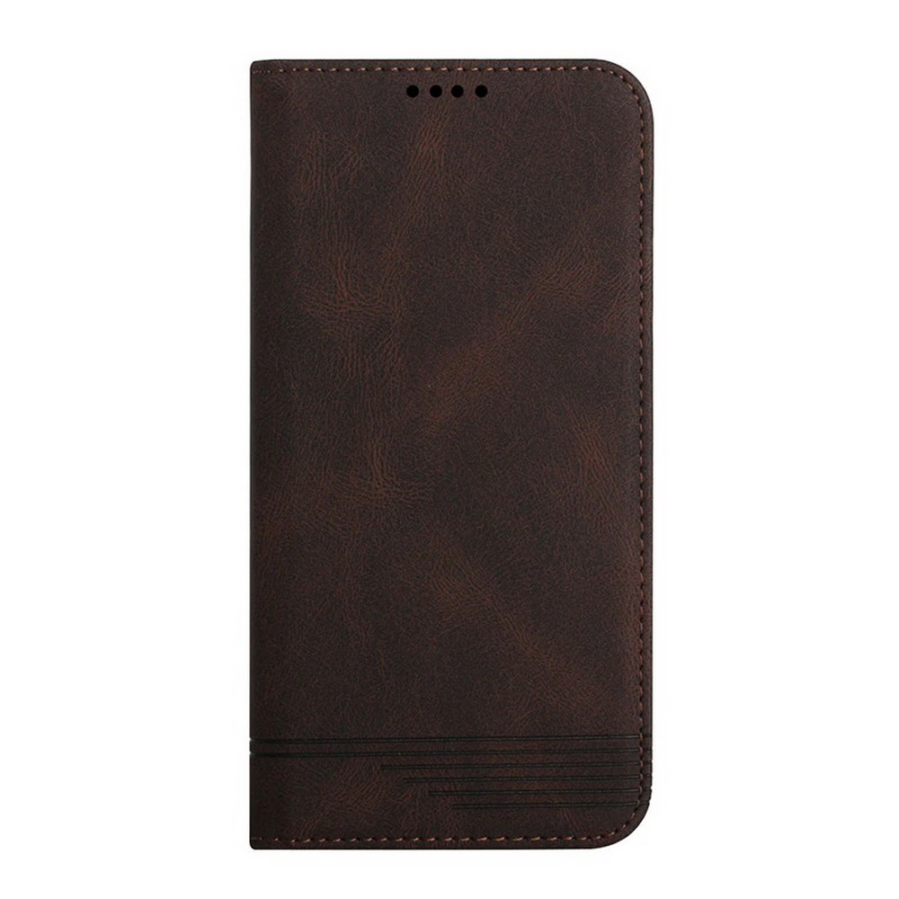 เคส Samsung Galaxy S21 FE 5G #เคสฝาพับหนัง PU สไตล์กระเป๋าสตางค์พร้อมช่องใส่การ์ด Luxury Flip Stand Card Phone Leather Wallet Cover Casing Auto-absorbed Smartphone