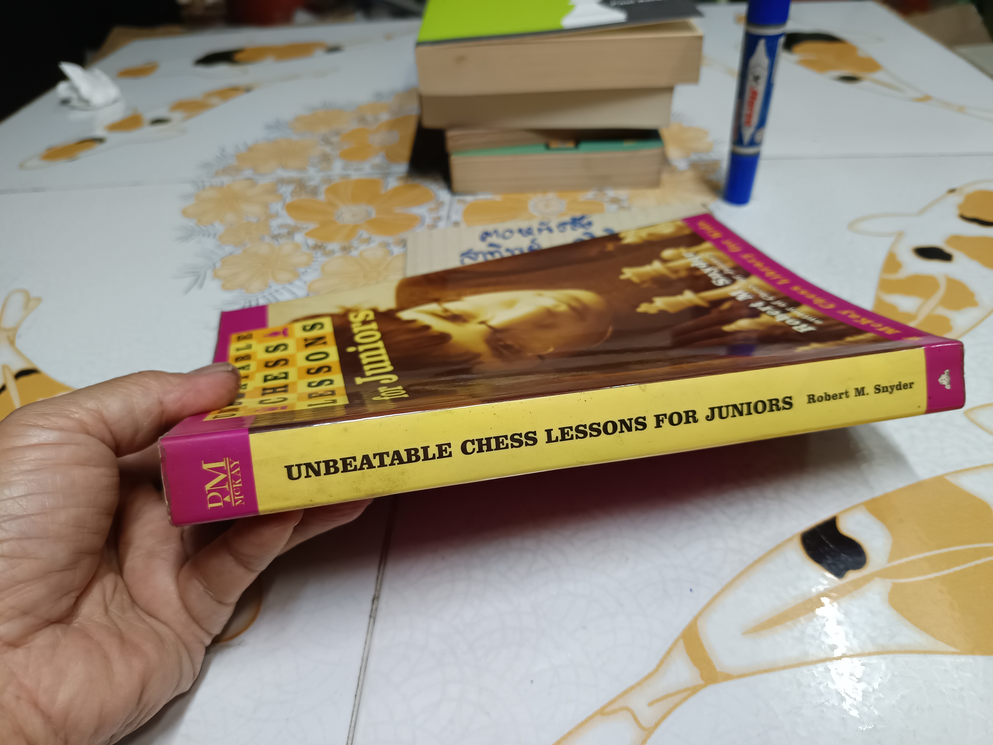Unbeatable Chess Lessons for Juniors By Robert M Snyder. McKay Chess Library for Kids (ตำราหมากรุกฉบับภาษาอังกฤษ)