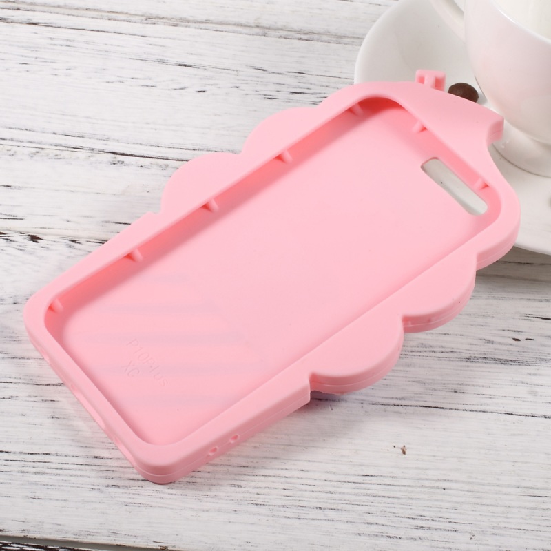 Case Huawei P10 Plus เคสซิลิโคนโทรศัพท์คริสตัลไซต์ 3D Cherry Ice Cream Silicone Protective