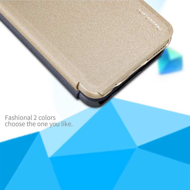 เคส Huawei Y9 (2018) #เคสฝาพับ NILLKIN แท้รุ่น Sparkle Series คุณภาพดี