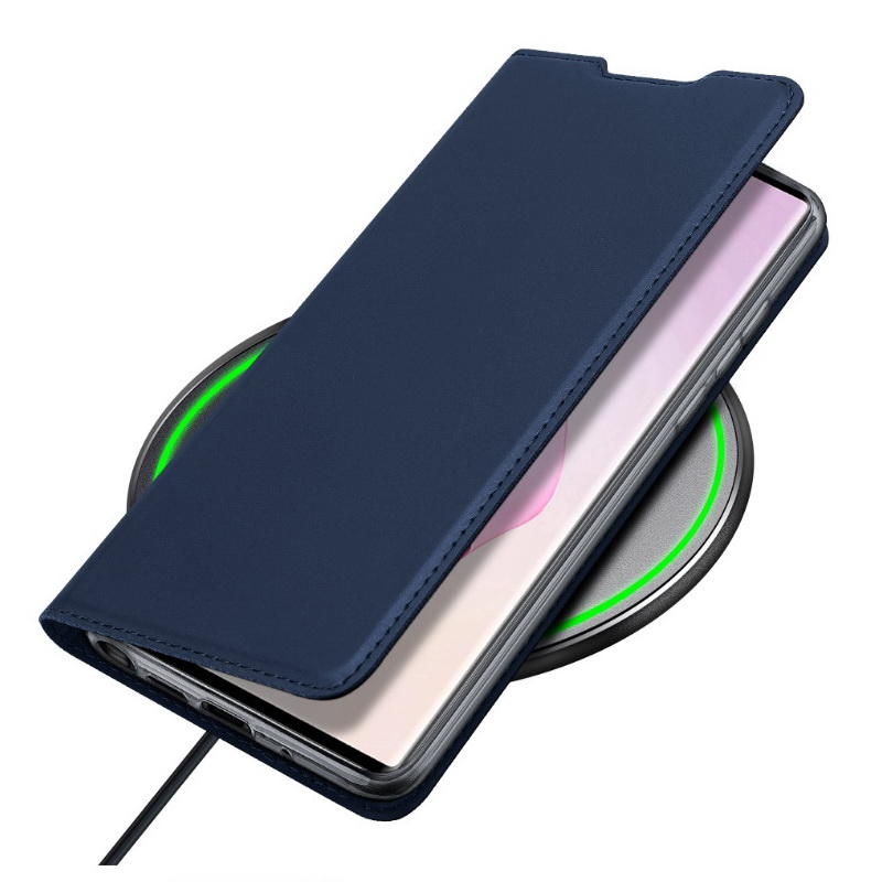 Case Samsung Galaxy Note 20 / Note 20 5G #เคสฝาพับหนัง PU DUX DUCIS Skin Pro Series Auto-absorbed PU Leather คุณภาพดี