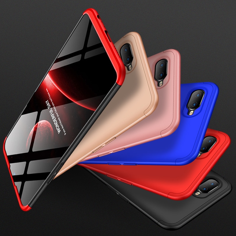 ้เคส OPPO A7 / A5s / AX5s #เคสฝาหลังพลาสติกแข็ง Detachable All-wrapped Matte แยกชิ้นได้ (สินค้าพร้อมส่ง)