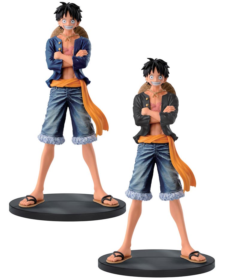 One Piece Jeans Freak PVC Figure - Monkey D. Luffy Black