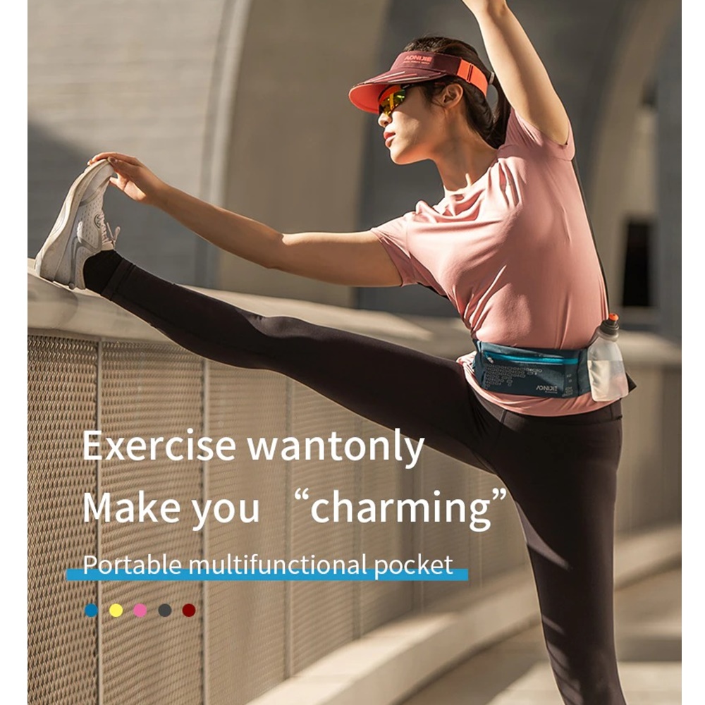 กระเป๋าคาดเอว ขนาดเล็กแบบบาง AONIJIE WAIST BAG SPORT รุ่น W8112 (A26)