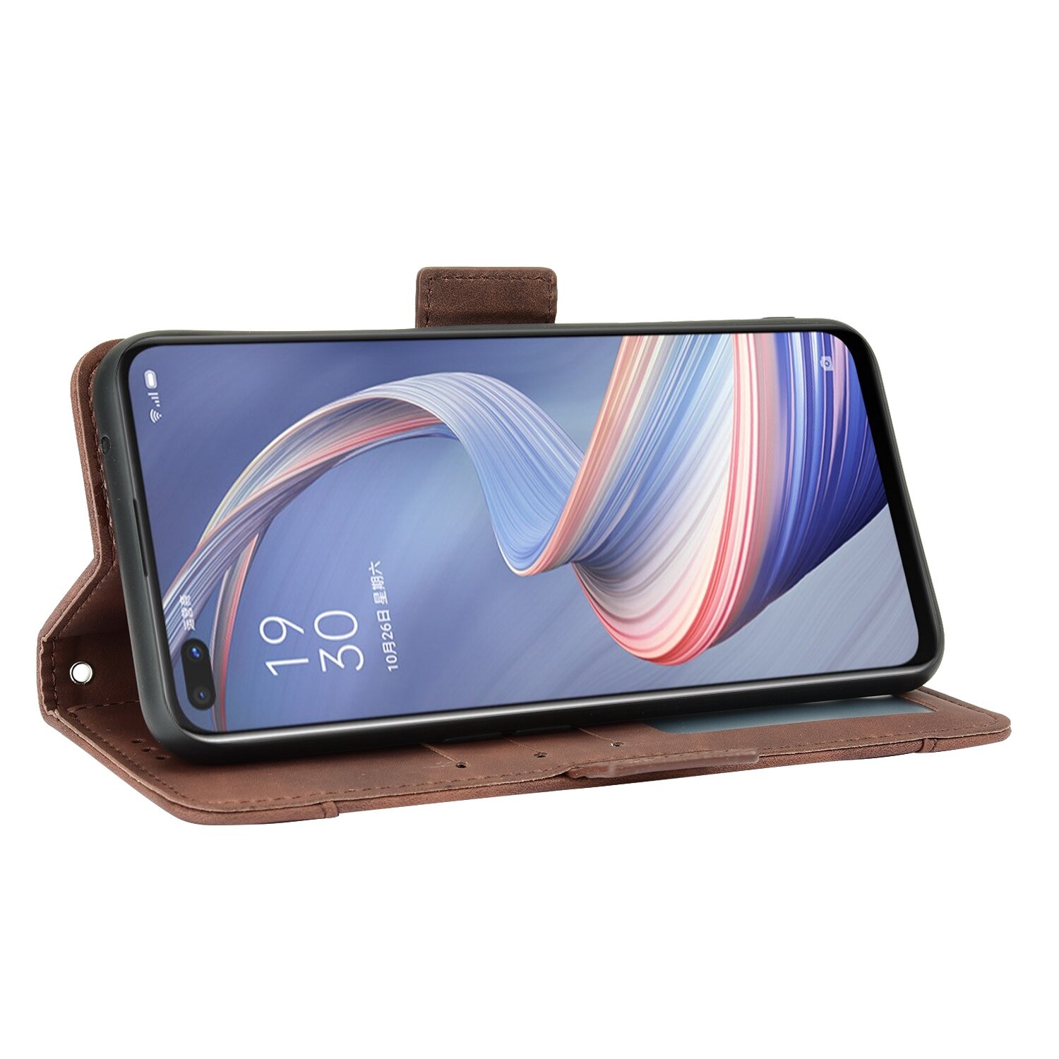 เคส Xiaomi Mi 10T Pro#เคสฝาพับหนัง PU มีที่เสียบการ์ดหลายช่อง Multiple Card Slots PU Leather Cover
