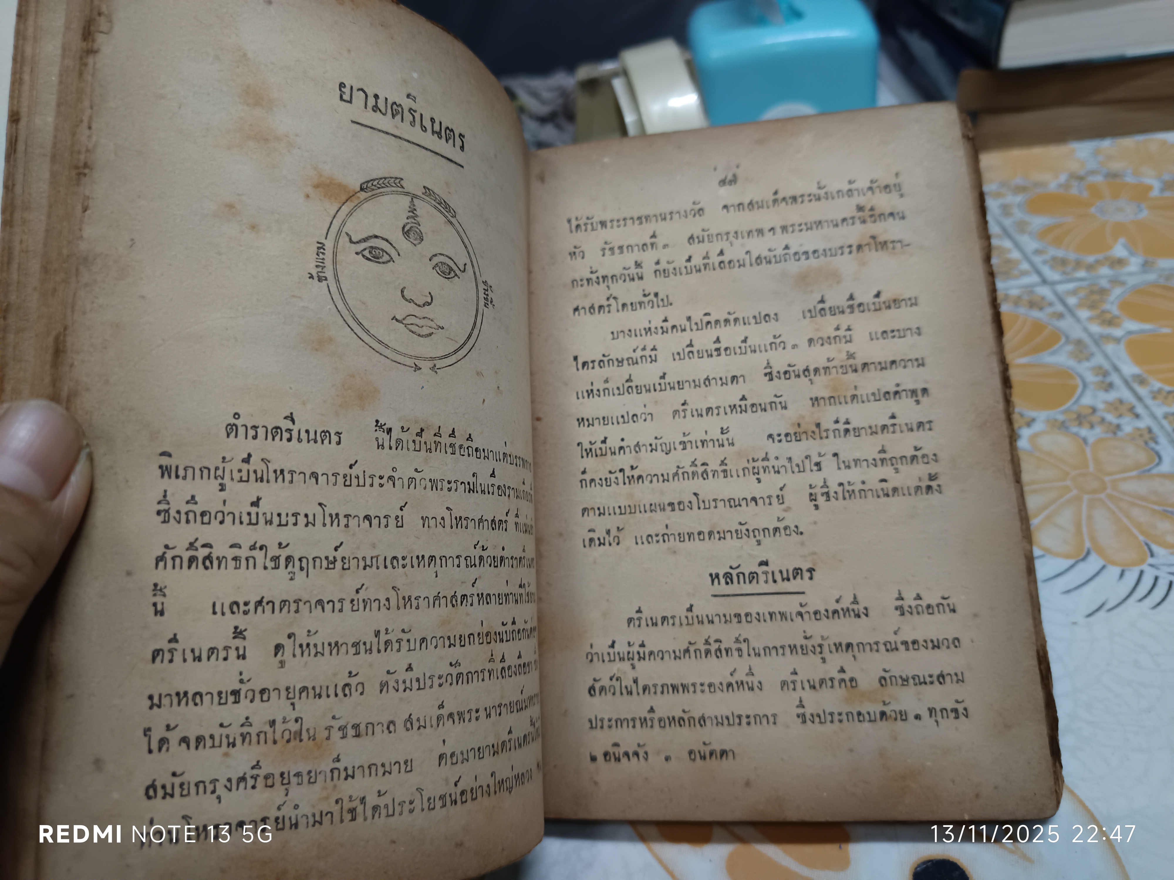 ตำราเส้นพรหมลิขิตของชีวิตมนุษย์ โดย ส.วรศิลป (ชื่น วรศิลป์ สุวรรณสุข) พิมพ์ครั้งแรก พ.ศ 2490 (1,000 ฉบับ) **ซ่อมสันปก/ปกหน้าไม่ชัดเจน