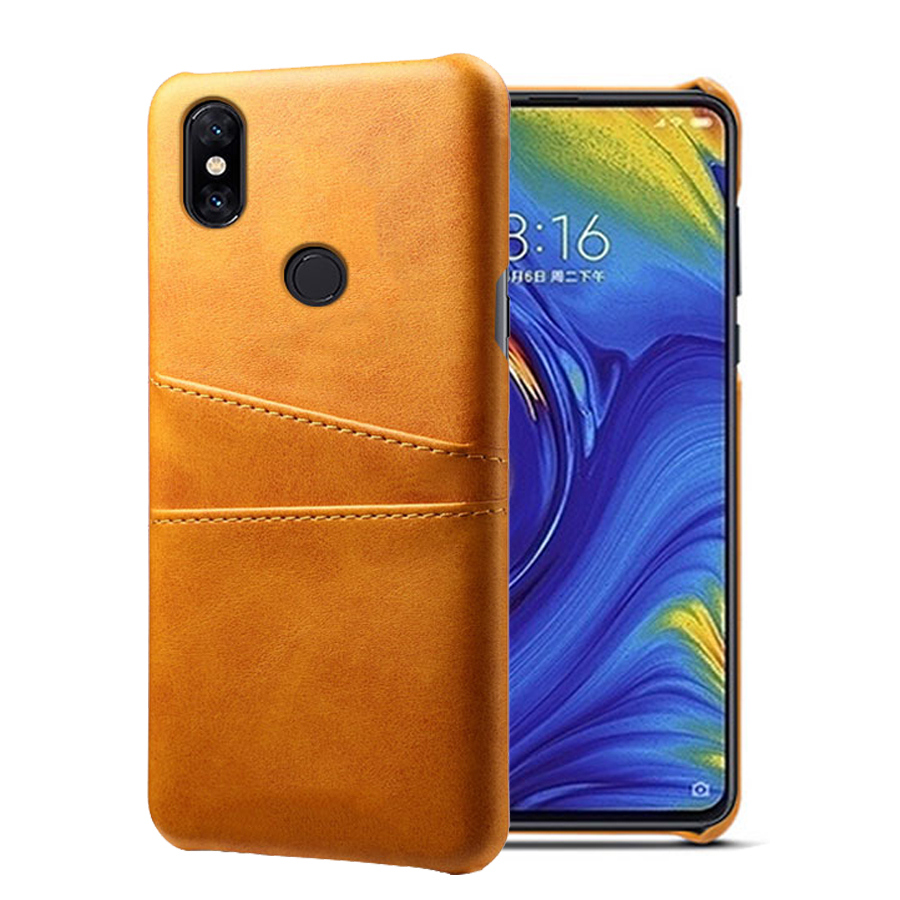 Case vivo V11 / V11 Pro #เคสฝาหลังหุ้มหนัง Double Card Slots PU Leather Coated