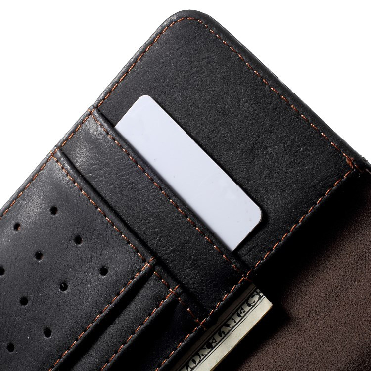 Case Huawei Mate 20 #เคสฝาพับแบบกระเป๋าสตางค์ Cowhide Leather Stand Wallet Stan