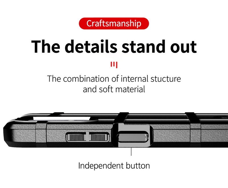 เคส Redmi 9T #เคสฝาหลัง Rugged Shield Series Soft Silicone Shock Absorption Matte กันกระแทก