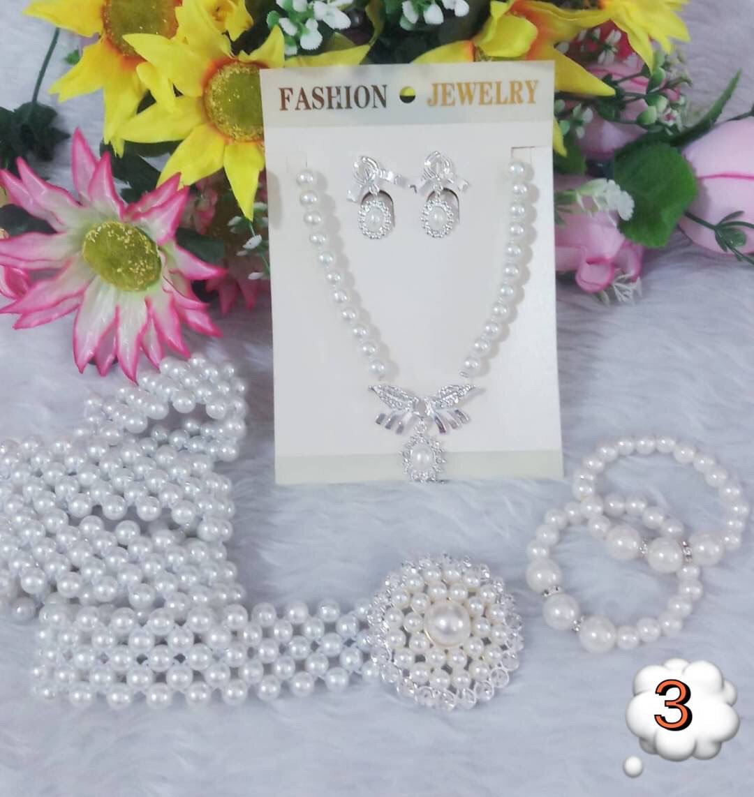 เครื่องประดับมุก ชุดไทยเด็ก