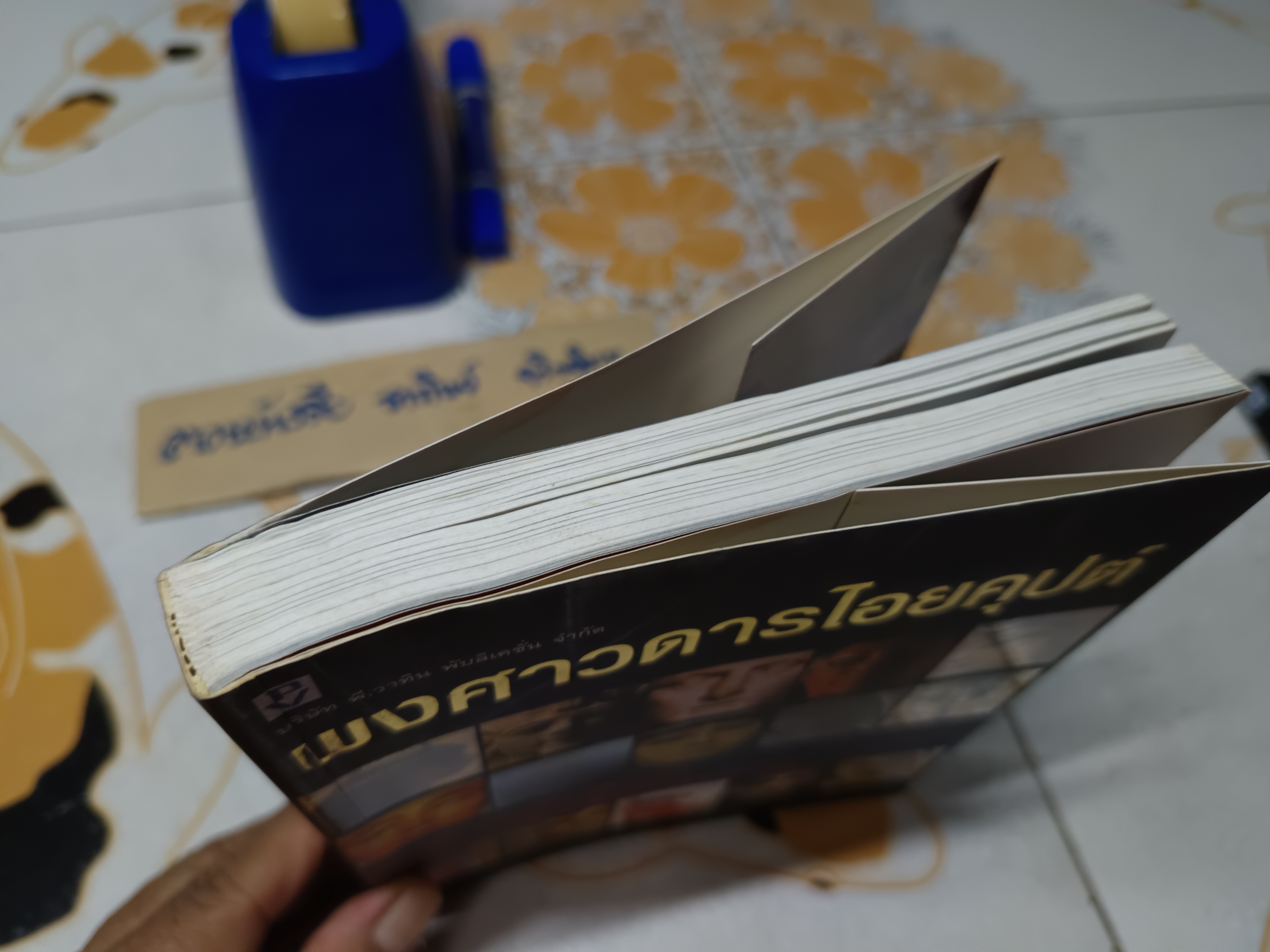 พงศาวดารไอยคุปต์ (มีคราบน้ำด้านใน) โดย รัฐ มหาดเล็ก และ ทีมงานต่วยตูน