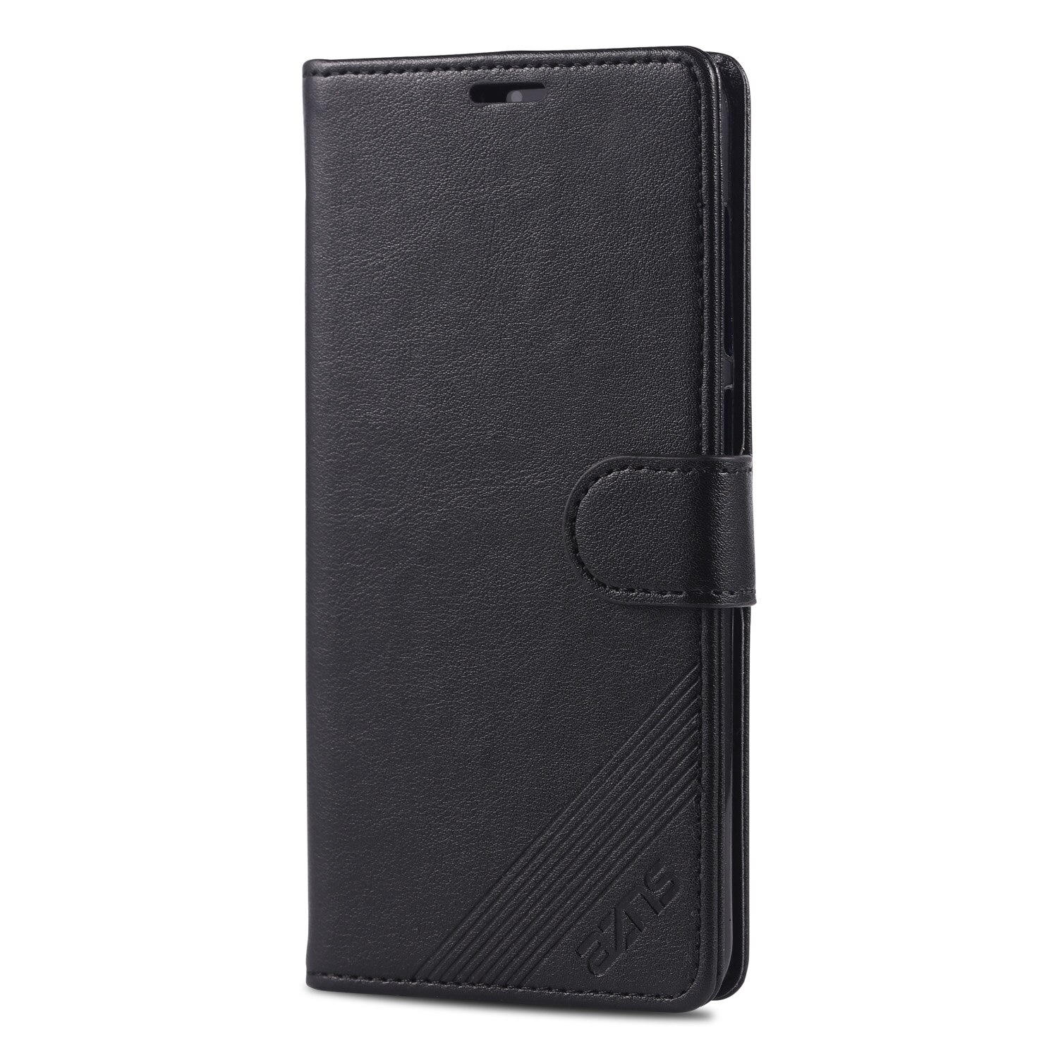 Case Xiaomi Mi 9 SE #เคสฝาพับหนัง PU มีช่องใส่บัตร AZNS Wallet Leather Stand Phone Cover
