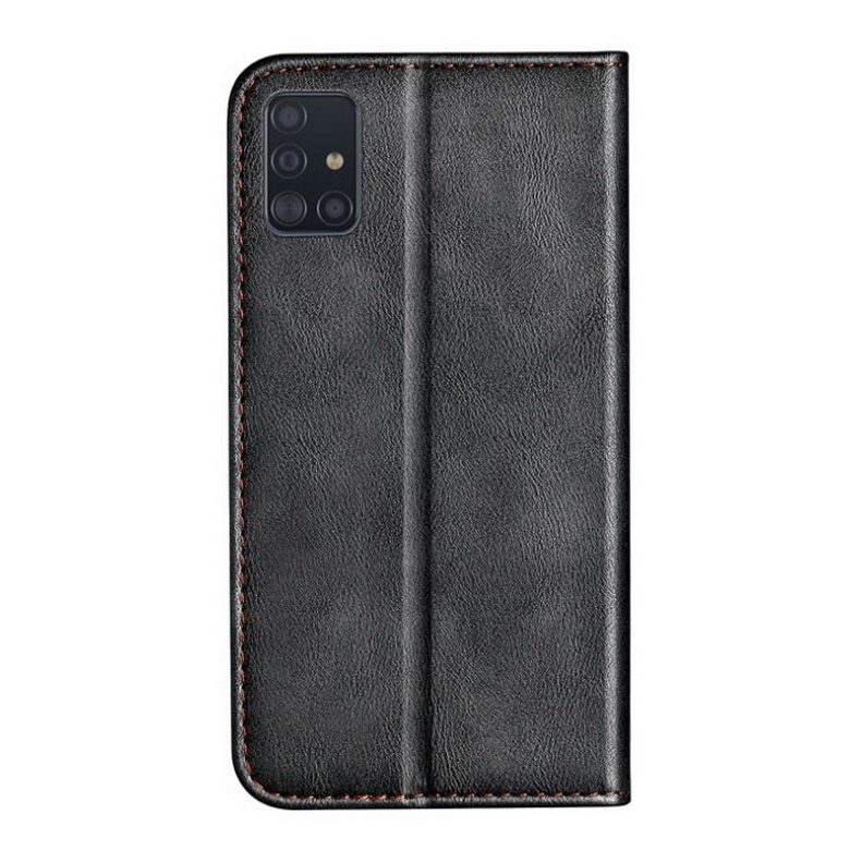 เคส Samsung Galaxy M51 #เคสฝาพับปกหนัง PU แบบกระเป๋าสตางค์สีทูโทน Retro PU Leather Card Slot Cover