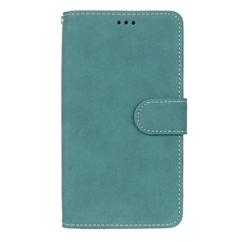 Case Samsung Galaxy A71 5G SM-A716F #เคสฝาพับหนัง PU ปกหนังสไตล์วินเทจผิวด้านแถบปิดแม่เหล็ก Vintage Matte Flip PU Leather Cover Magnetic Buckle Wallet Case Card Holder