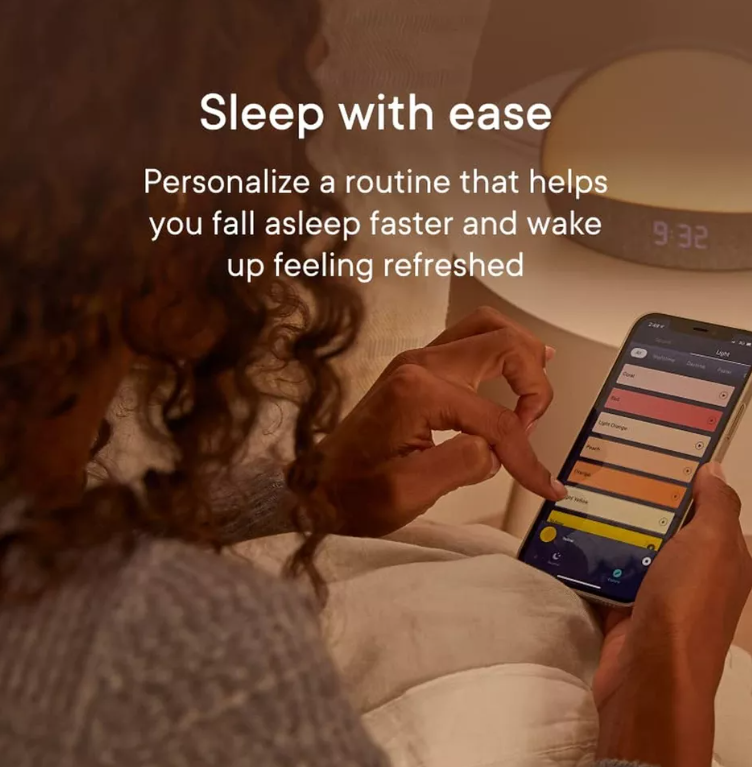 (Pre Order) Hatch® Restore 1 Smart Sleep Assistant with Sound Machine & Sunrise Alarm Clock เครื่องเสียงนอนหลับและนาฬิกาปลุก