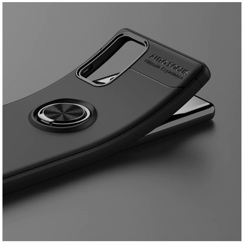 Case Samsung Galaxy S20 FE / S20 FE 5G #เคสฝาหลัง TPU Finger Ring Kickstand (แผ่นโลหะแบบ Built-in)