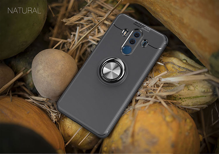 Case Huawei Mate 10 Pro #เคสฝาหลัง TPU Finger Ring Kickstand (แผ่นโลหะแบบ Built-in)