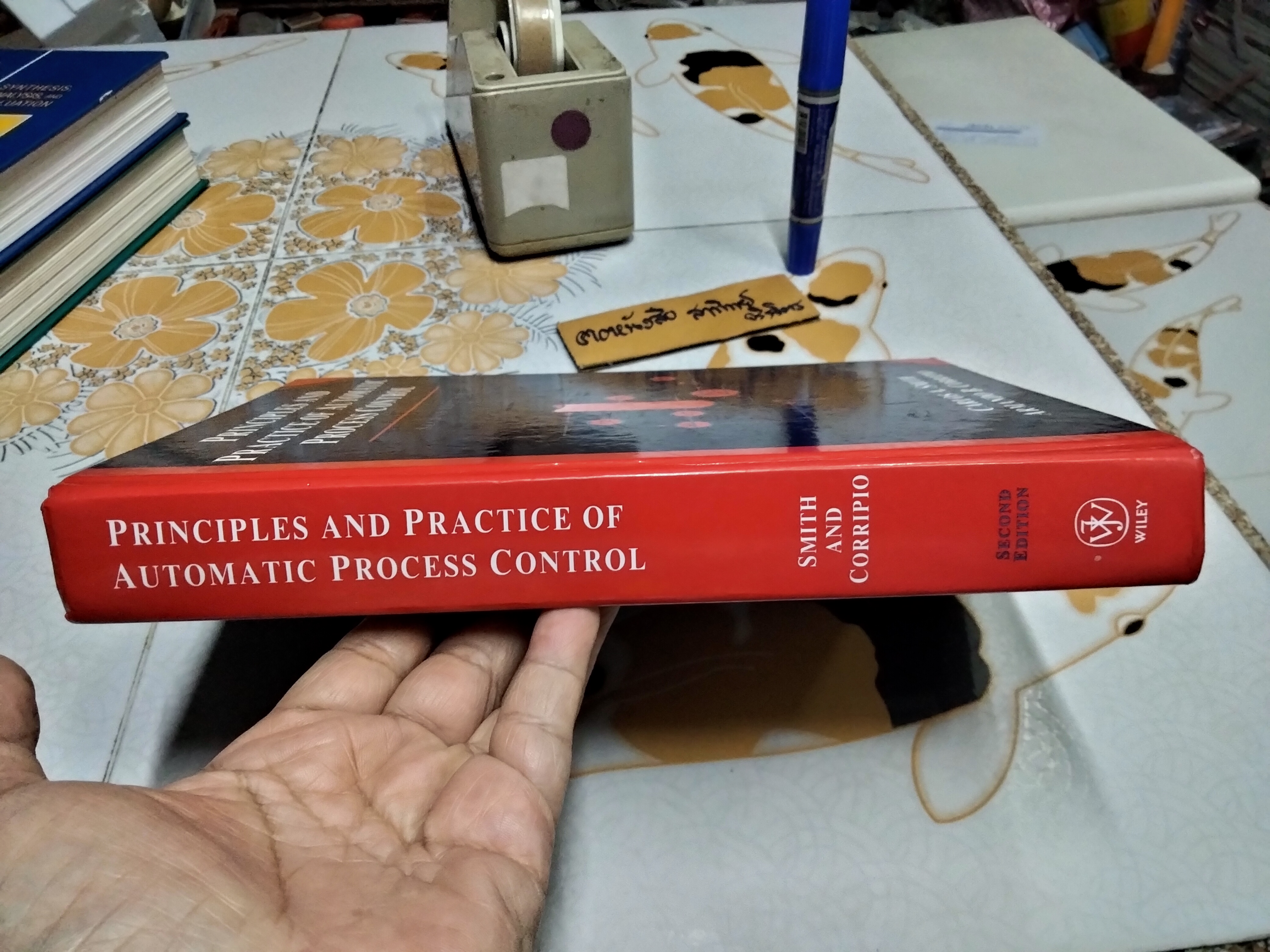 Principles and Practice of Automatic Process Control 2nd edition, Carlos A. Smith 1997 **สินค้าหมด**