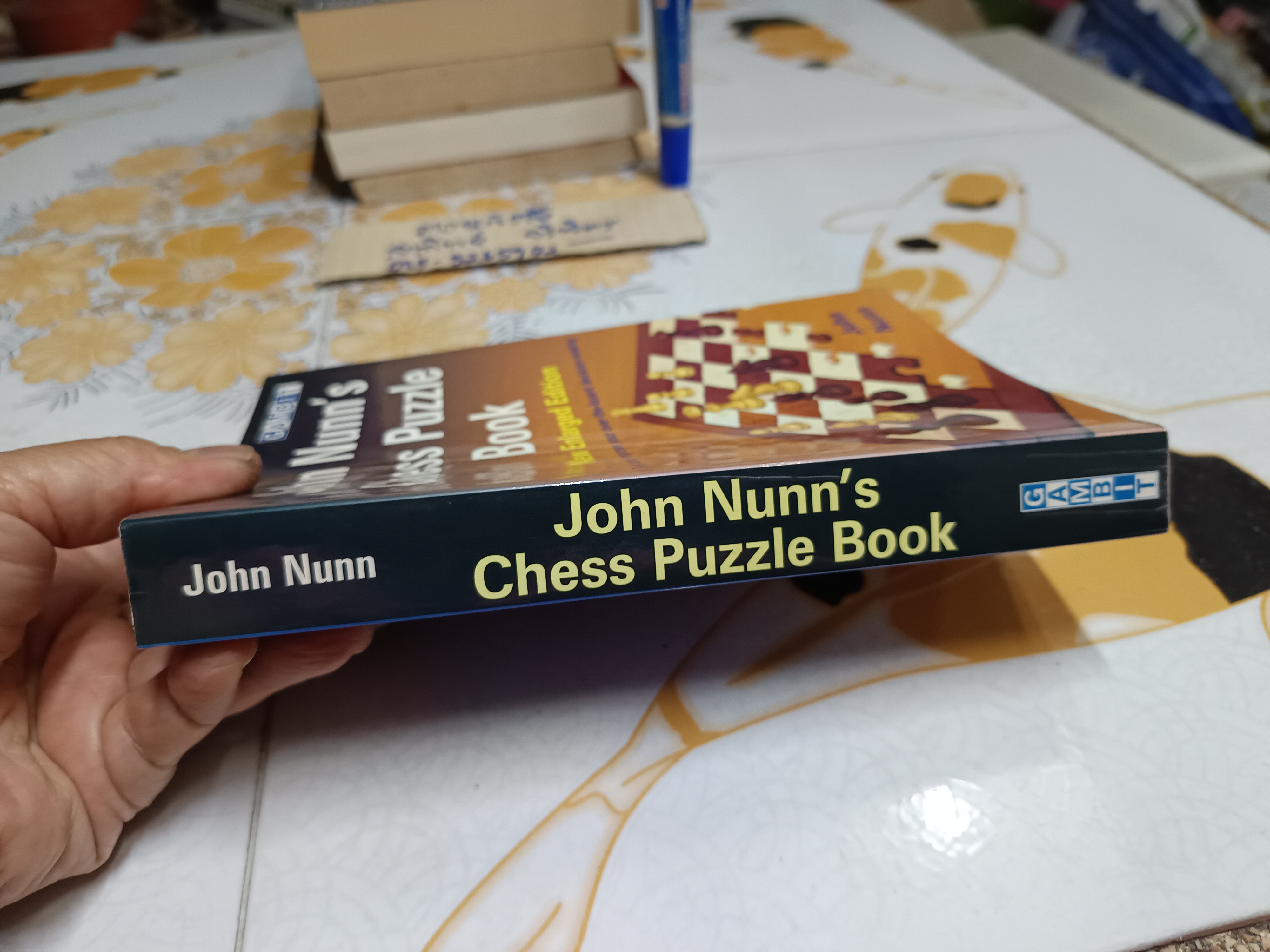 John Nunn's Chess Puzzle Book (New Enlarged Edition)