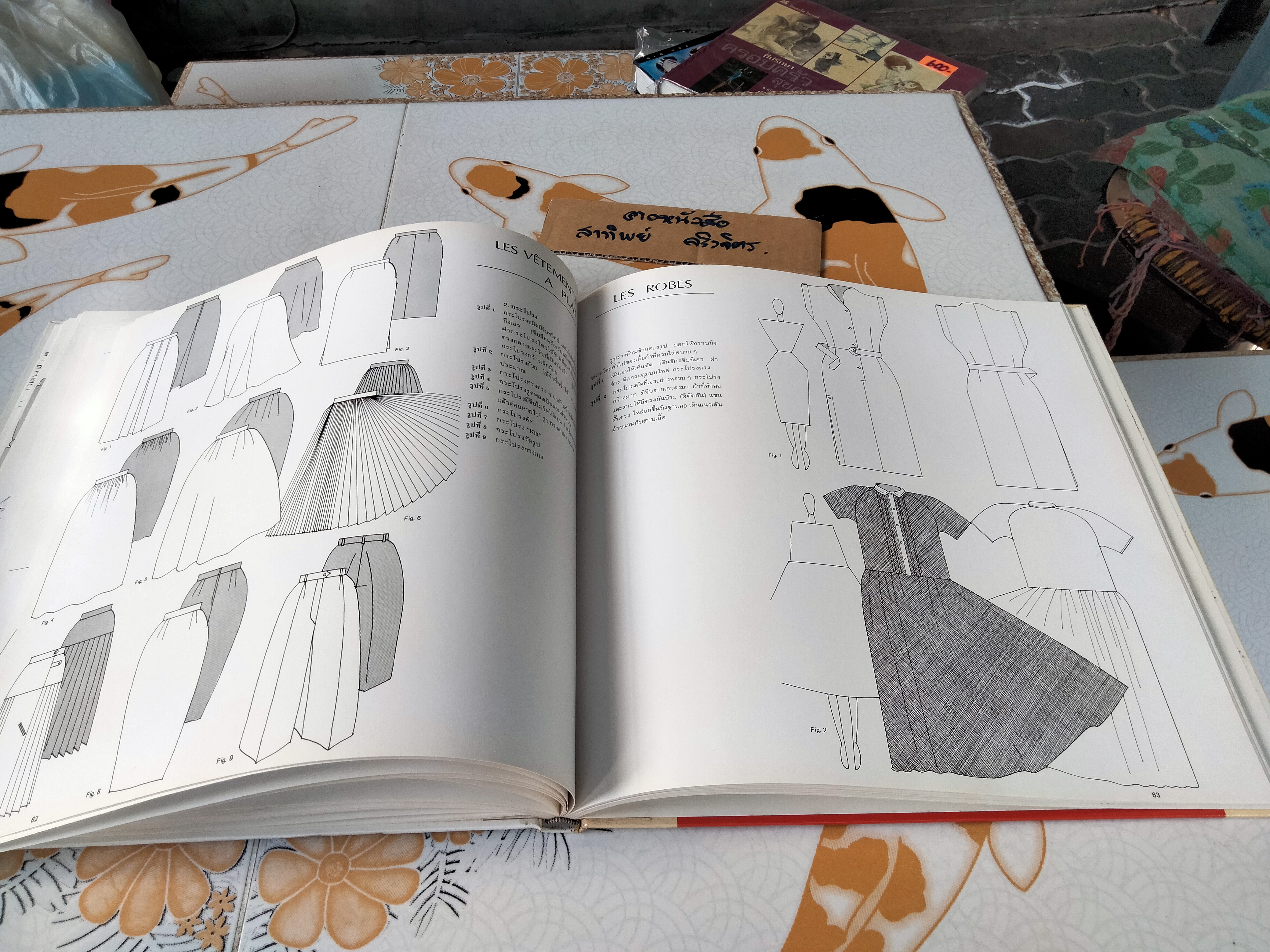 Méthod de dessin figurine de mode Esmod Guerre-Lavigne ตำราการเรียนออกแบบแฟชั่น (ฉบับภาษาไทย) **สินค้าหมด**