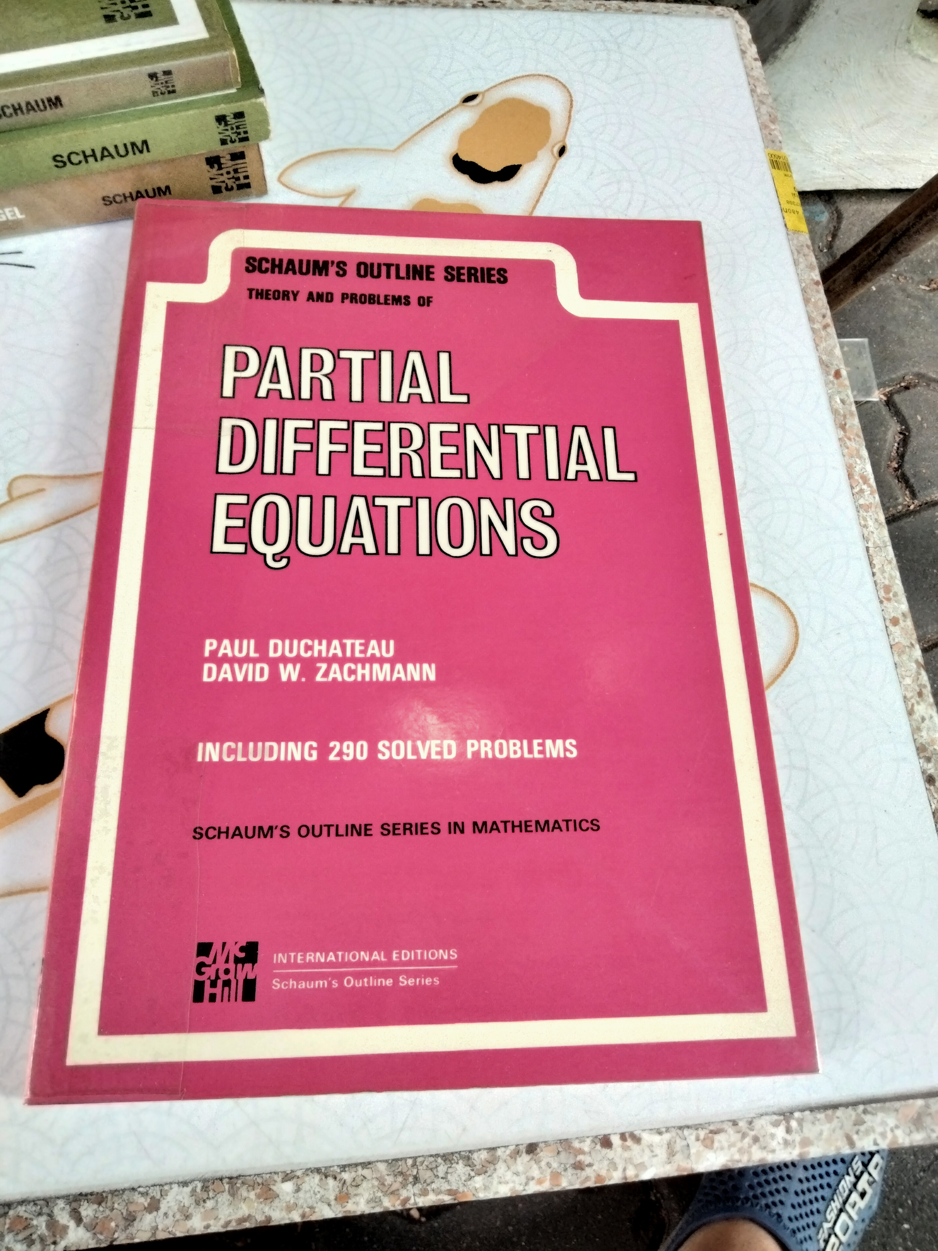 หนังสือชุด SCHAUM'S OUTLINE SERIES Theory and problems (ขายรวม 4 เล่ม) **สินค้าหมด**