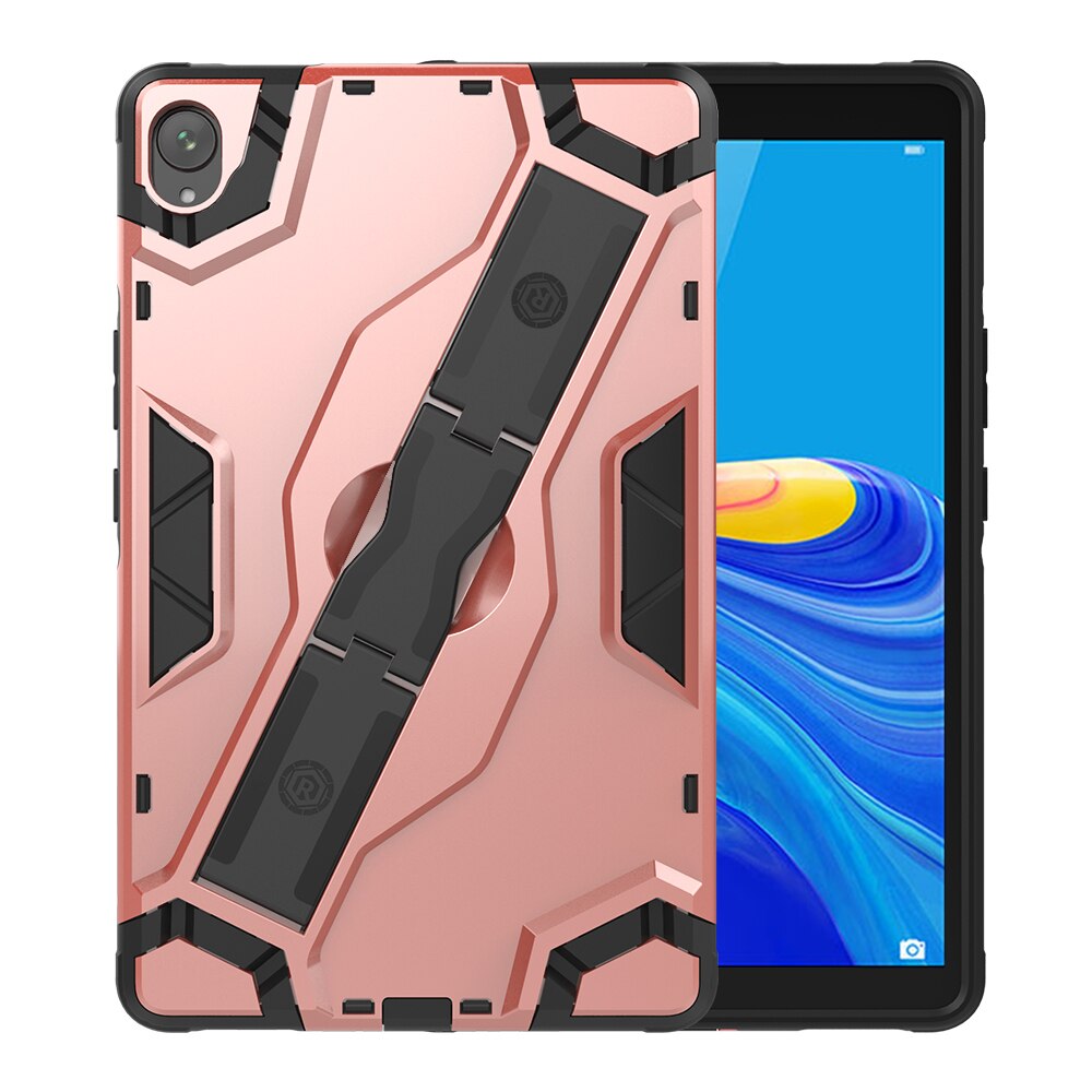 Case Huawei MediaPad M6 10.8 #เคสฝาหลังแท็บเล็ตกันกระแทกมีที่สวมนิ้ว Shield Style Strap Kickstand